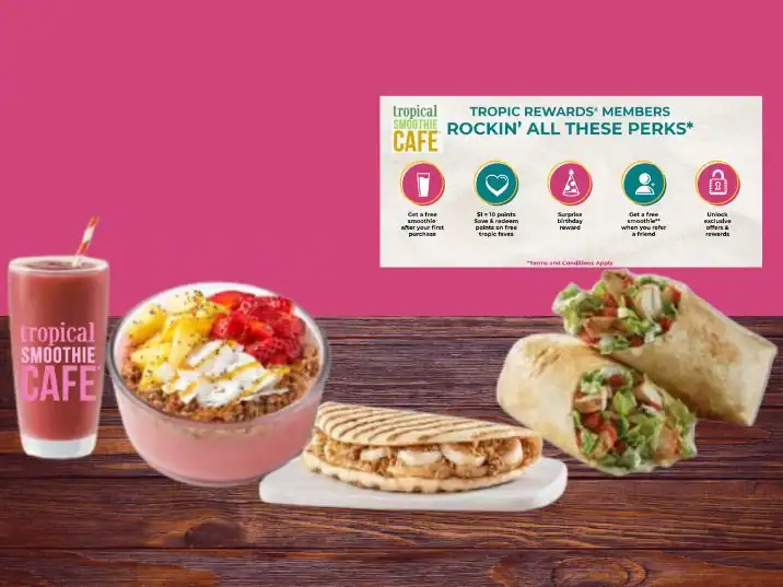 Tropical Smoothie Promo Codes, Coupons, Deals and Saving Measures 1 Tropical smoothie Promo Code, coupon code, rewards, smoothie savings